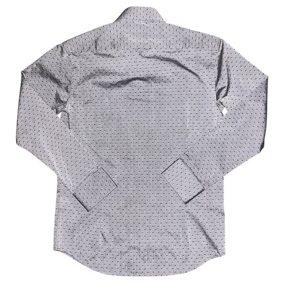 Kenneth Cole Reaction Boys Gray & Black Dress Shirt & Tie Set 12R - Picture 5 of 9